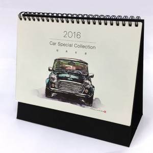 印刷設計-桌曆印刷-car2016